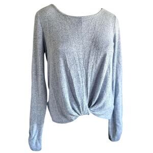 Womens Sweater Size Medium Blue Lightweight Soft Cozy Weekend Wear Relaxed Comfy